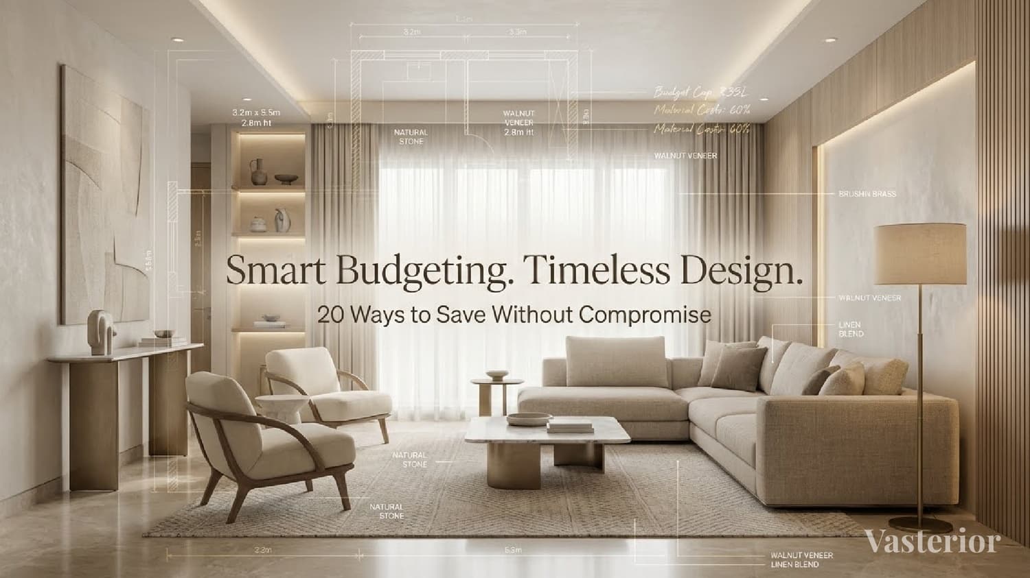 Interior Design Budget Planning - 20 Ways to Save Without Compromise