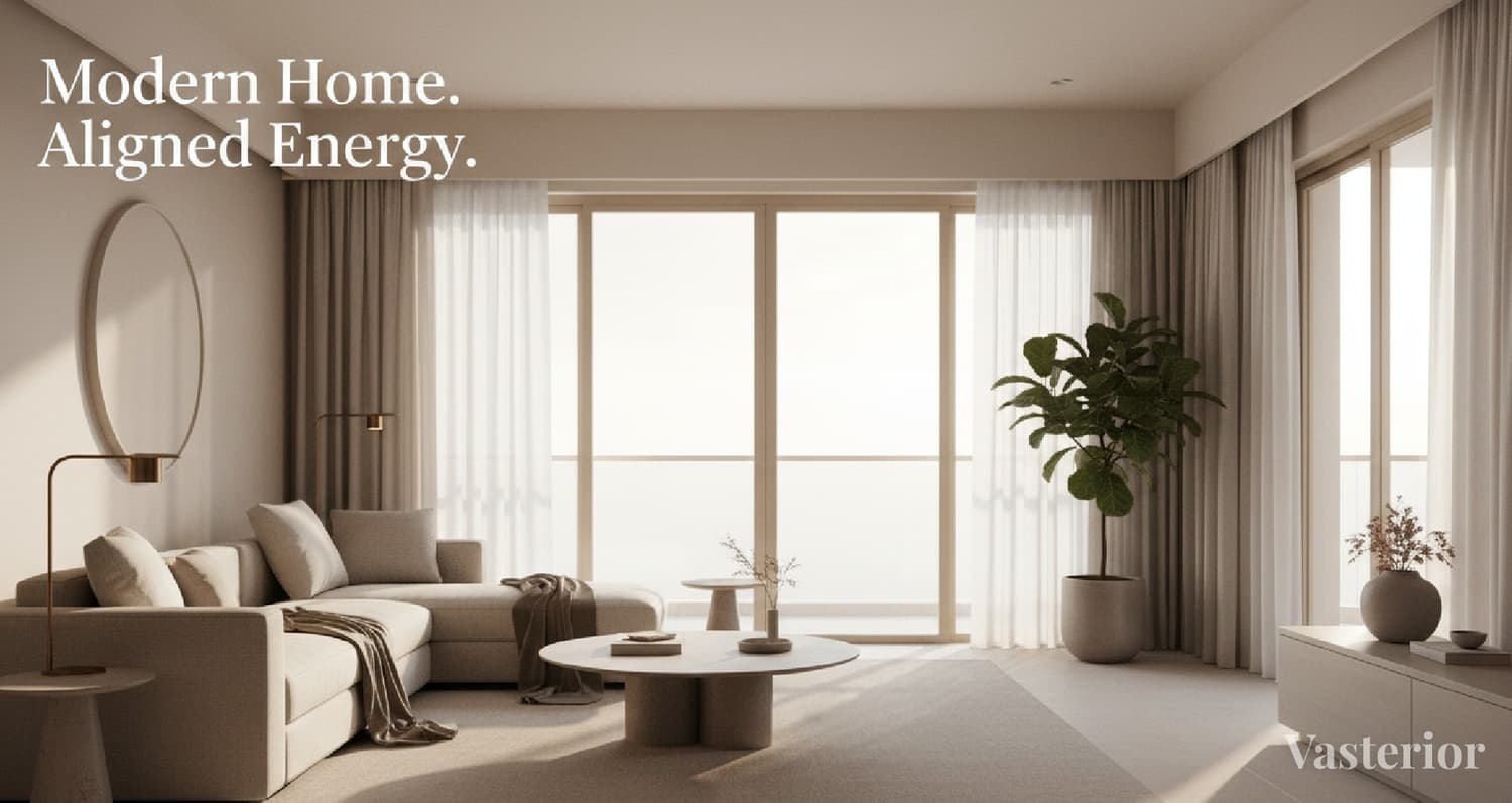 Vastu + Modern Interiors: How to Blend Both Without Making Your Home Look "Traditional"